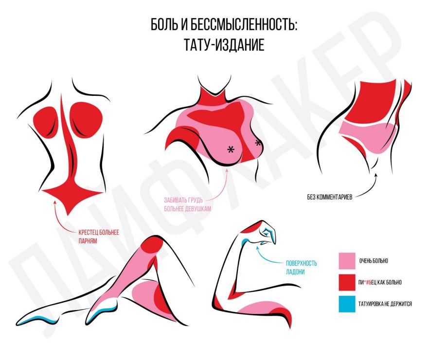 Зоны чувствительности кожи